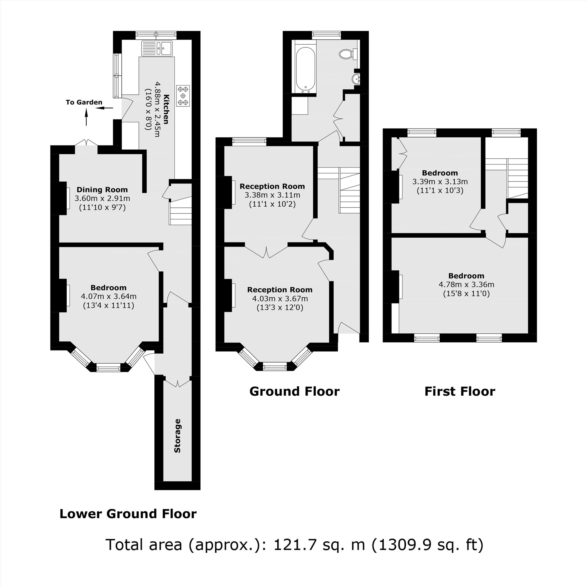 75, Lansdowne Lane, Charlton floorplan