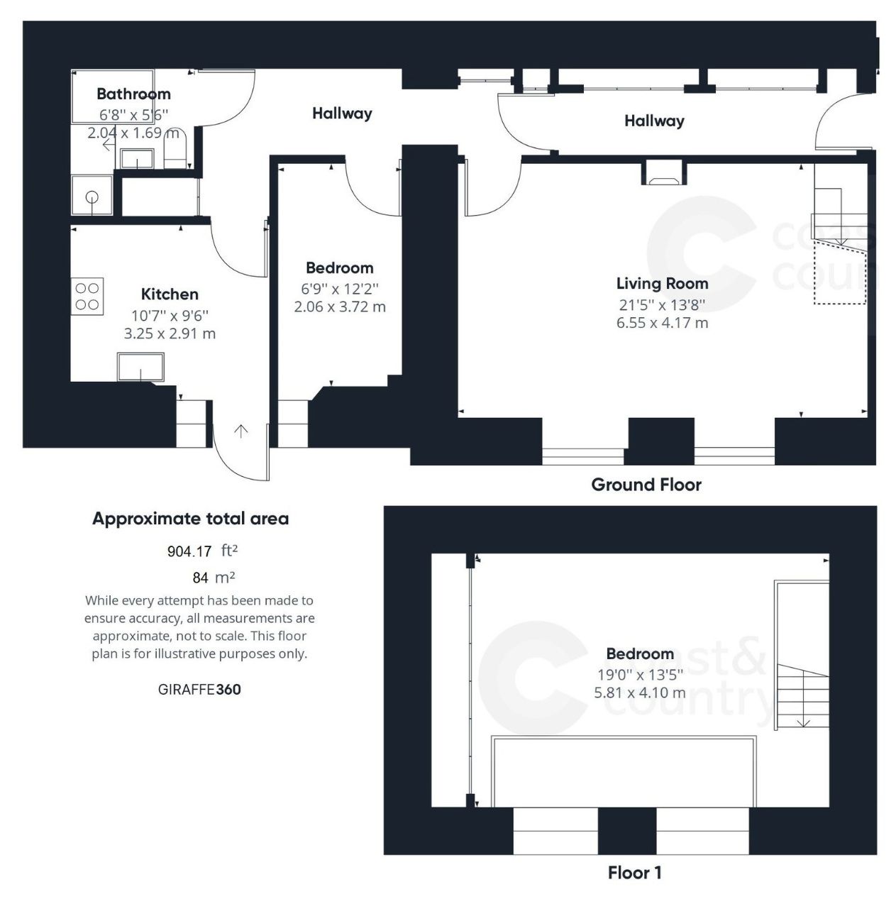 11, Haccombe House, Newton Abbot floorplan