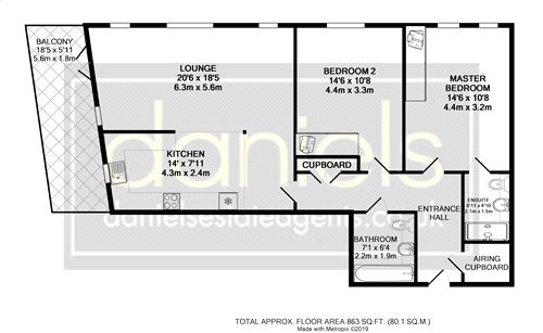 2 Bedrooms Flat for sale in Hatton Road, Wembley HA0