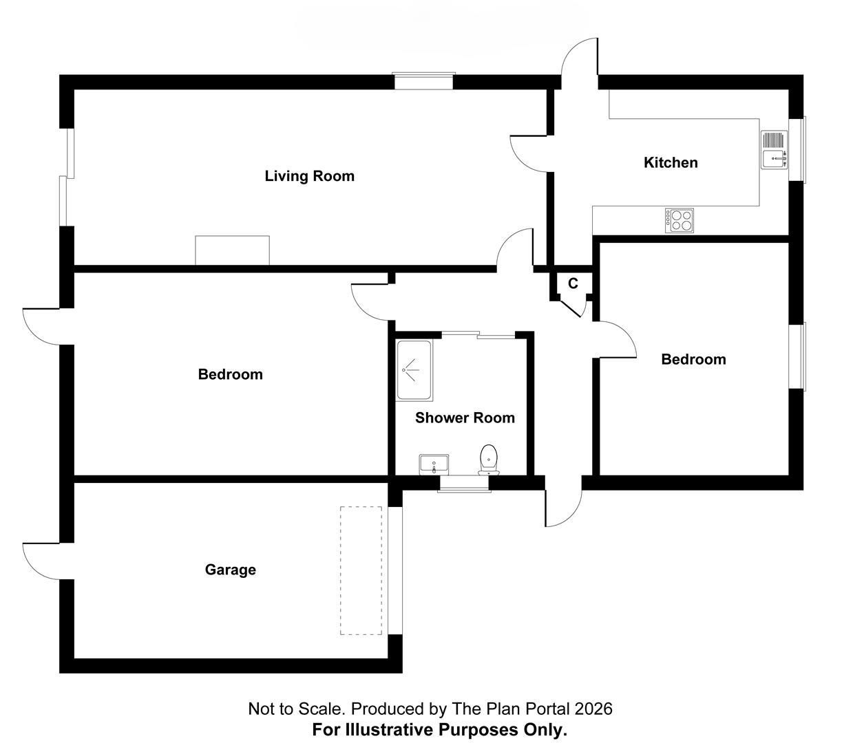 2, Gilbey Crescent, Stansted floorplan