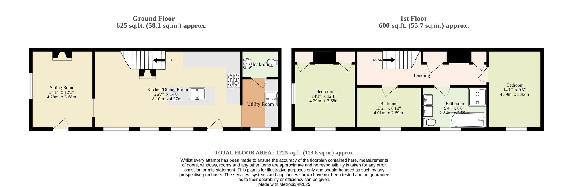 25 Yarmouth Road, Great Yarmouth floorplan