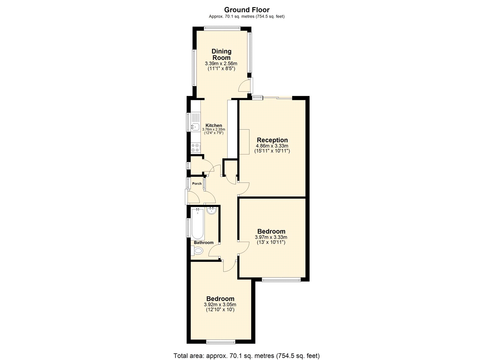 Rosedale Close, Dartford, Kent DA2, 2 bedroom bungalow for sale