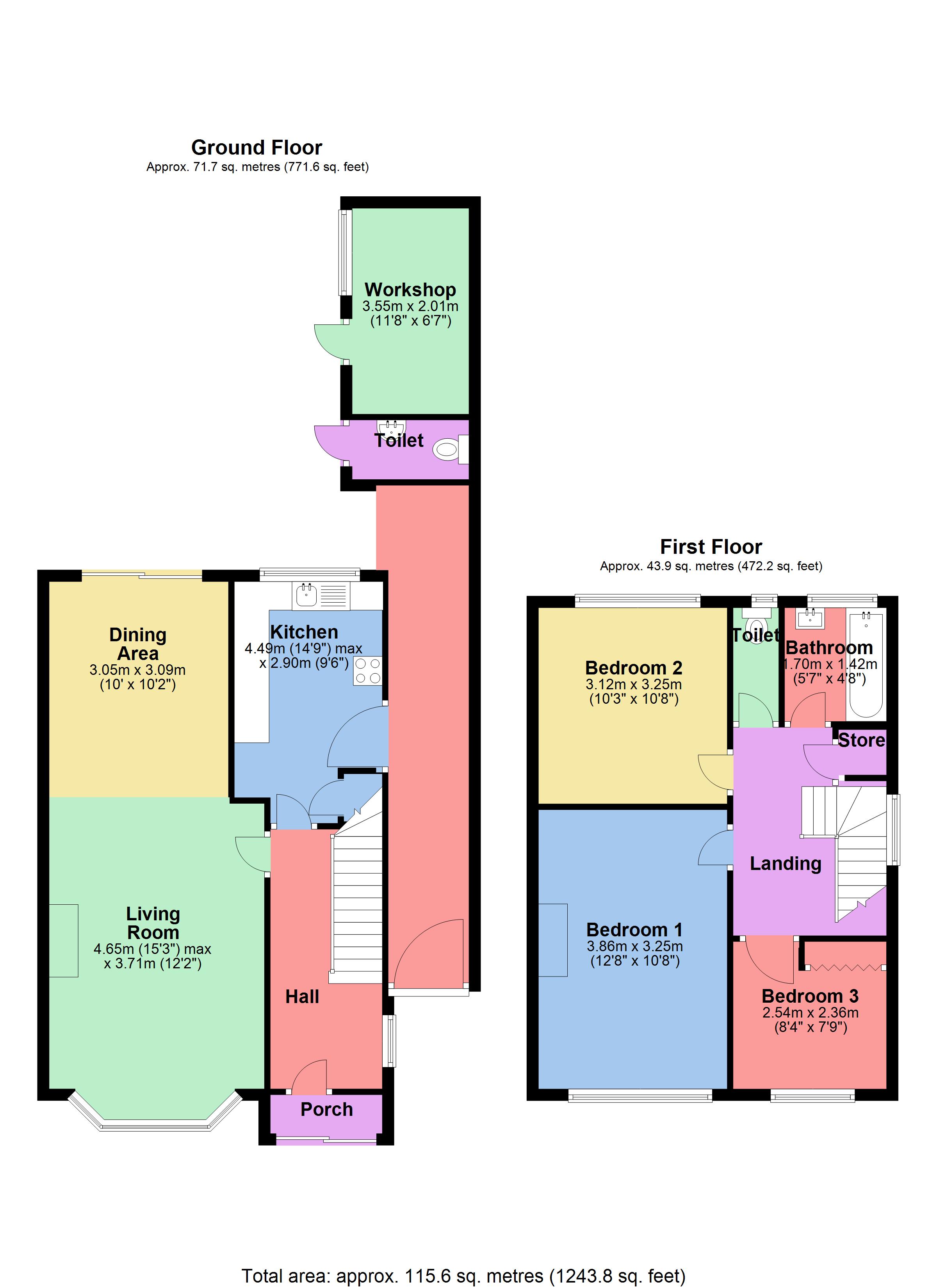 3 Bedrooms Semi-detached house for sale in The Turnstones, Watford, Hertfordshire WD25