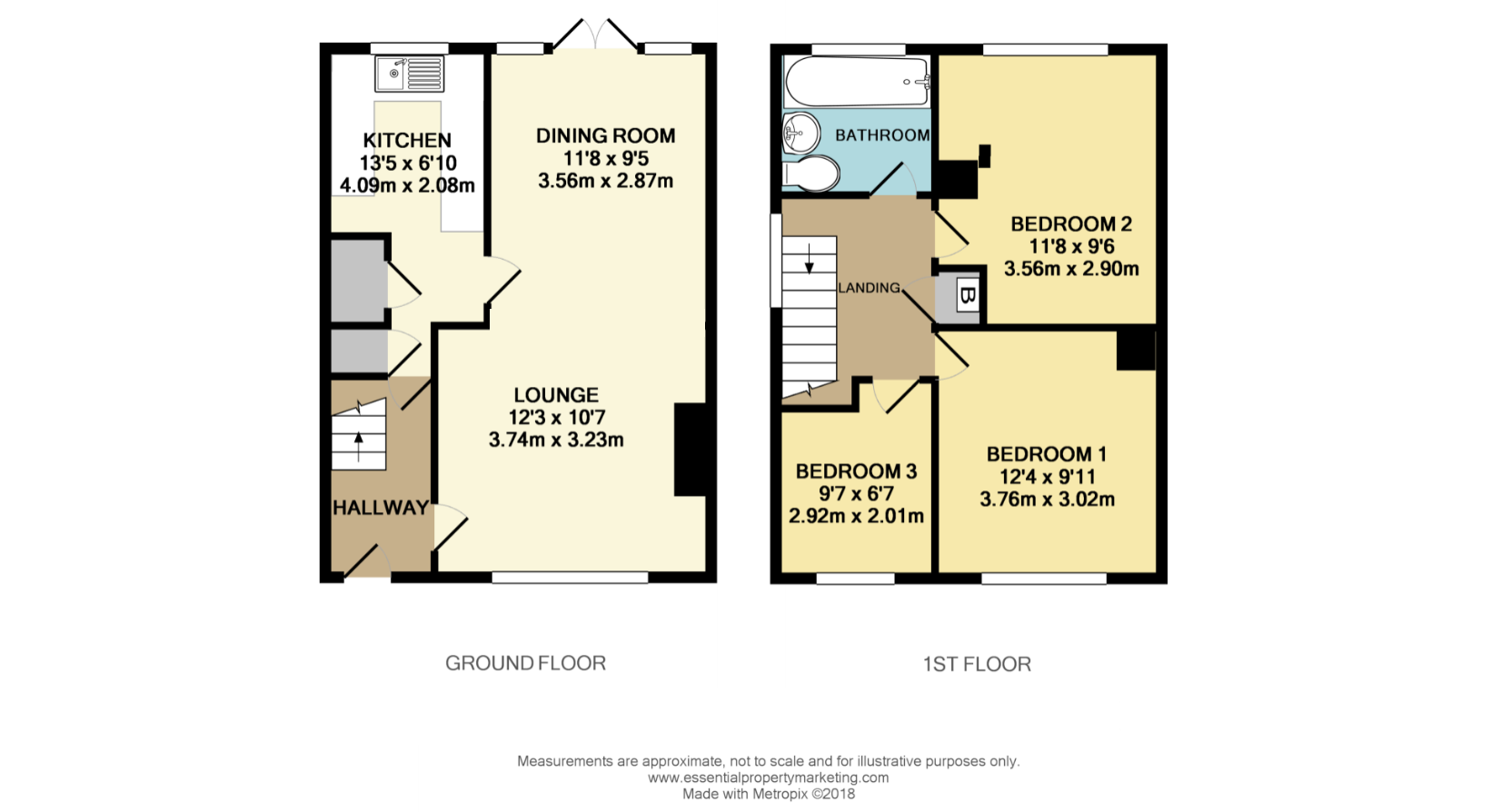 3 Bedrooms Terraced house for sale in Croydon Road, Caterham CR3