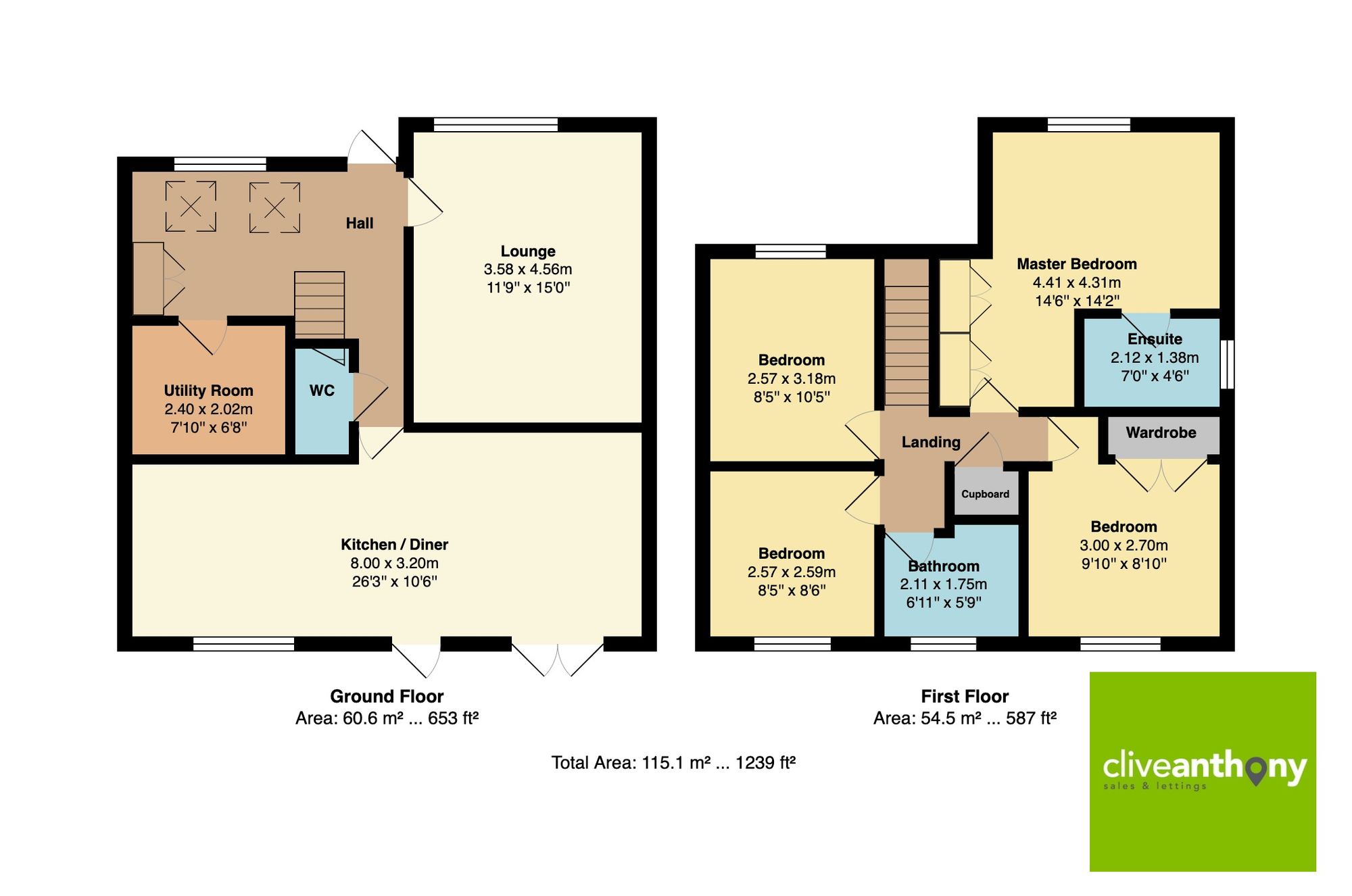 14 Banksman Way, Manchester floorplan