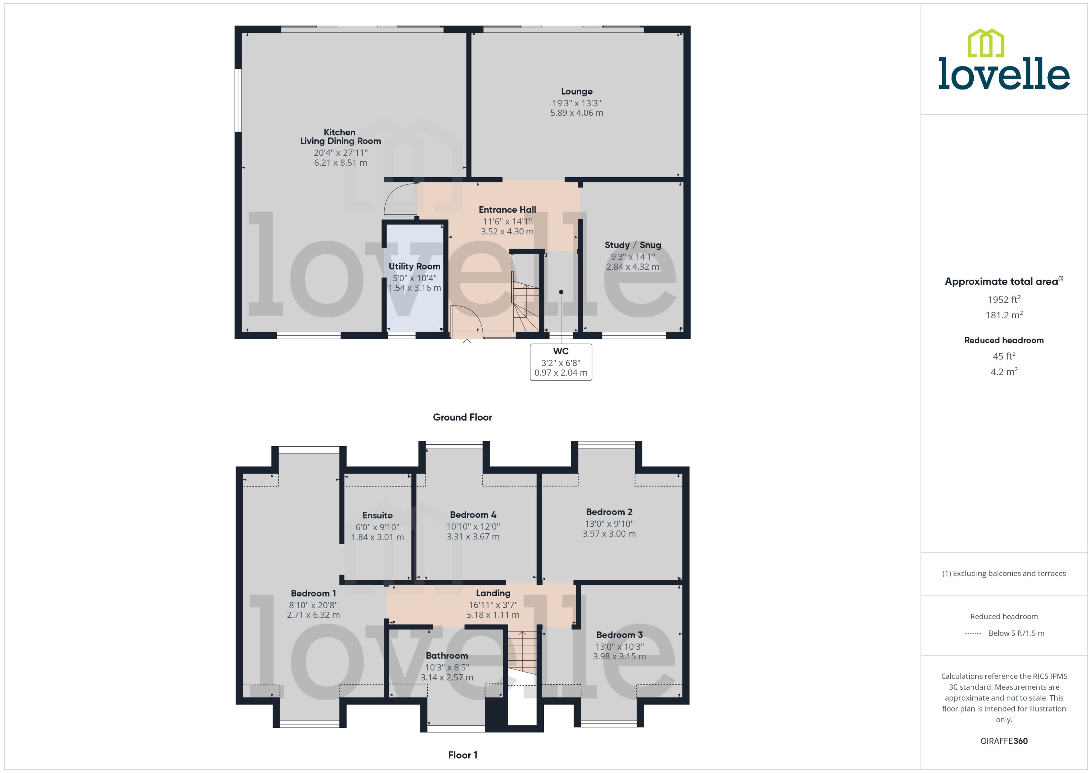 Plot 1 The Willows, Gallamore Lane, Market Rasen floorplan