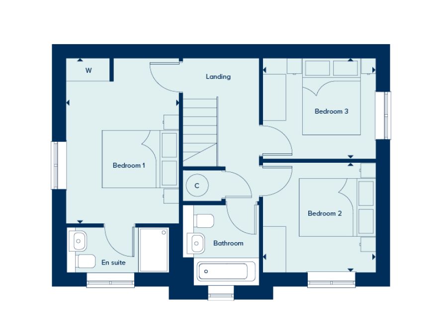 66, Thistle Way, Red Lodge floorplan