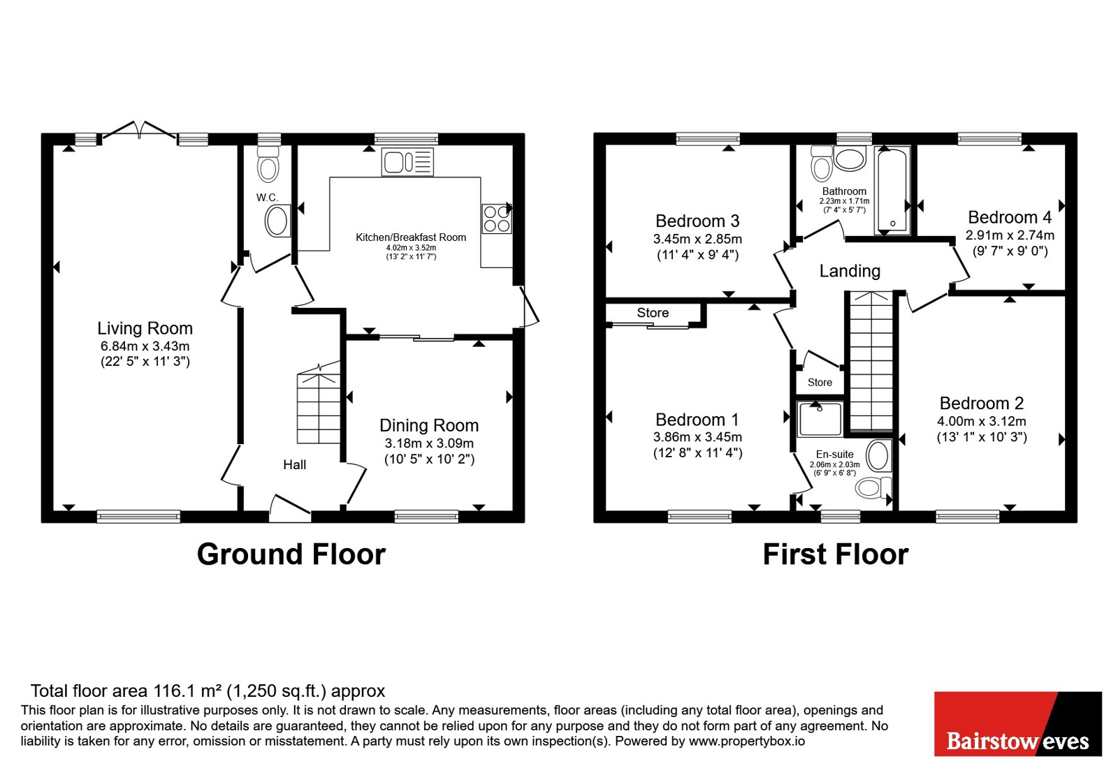 11, Plough Court, Peterborough floorplan