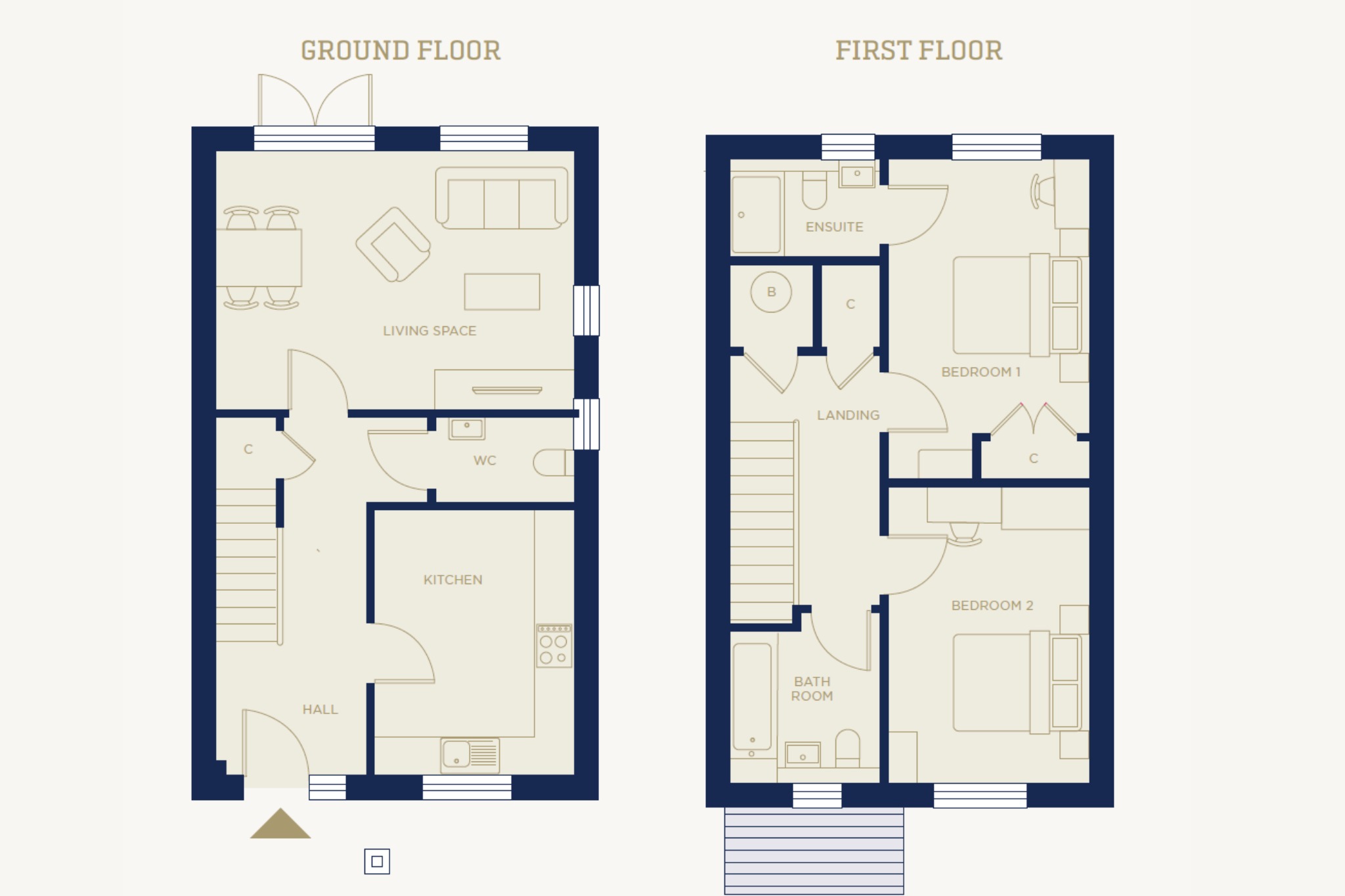 2a Downs View Park, Uckfield Road, Lewes floorplan