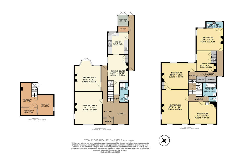 135, Whitstable Road, Canterbury floorplan