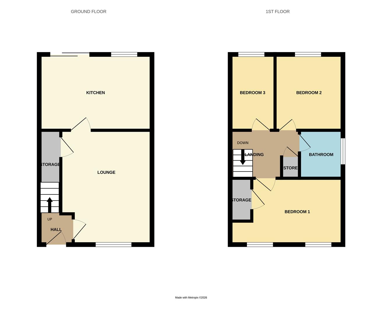 6, Lawrence Street, Stourbridge floorplan