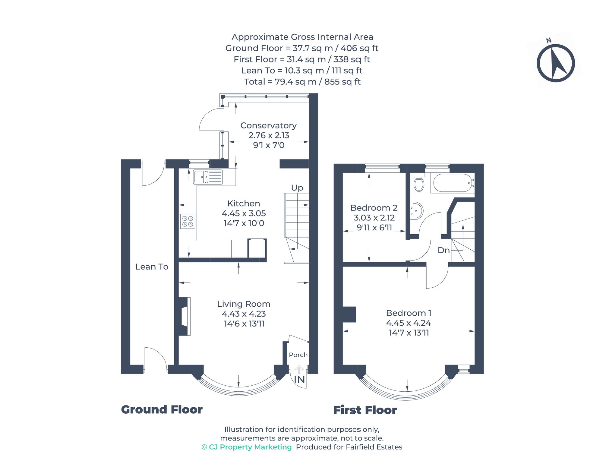 116 North Western Avenue, Watford floorplan