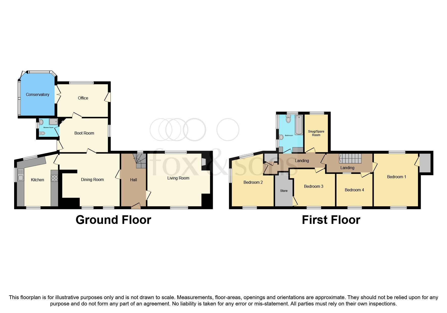 The Dell, Cowbridge, Minehead floorplan
