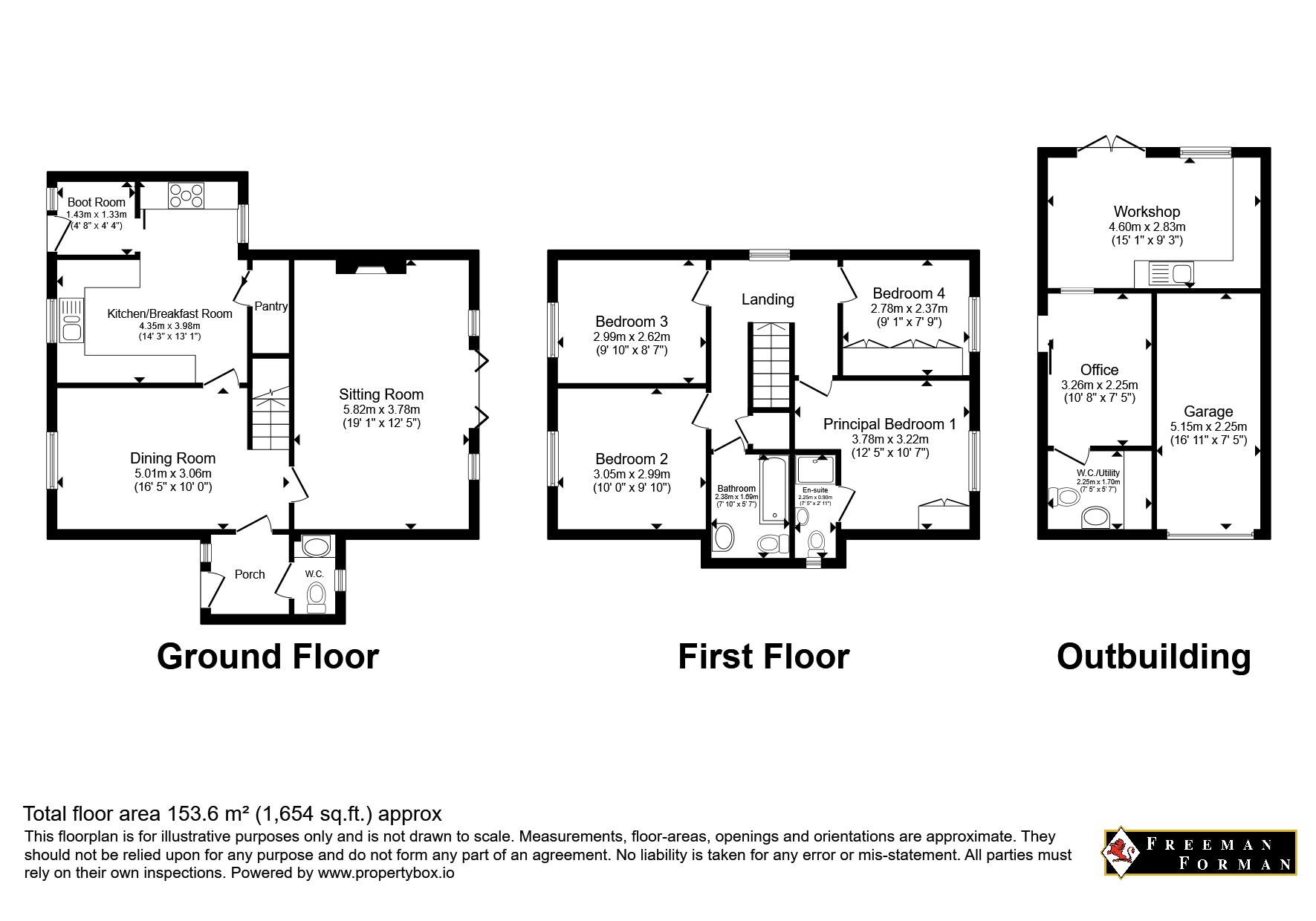 5, Queens Court, Hawkhurst floorplan