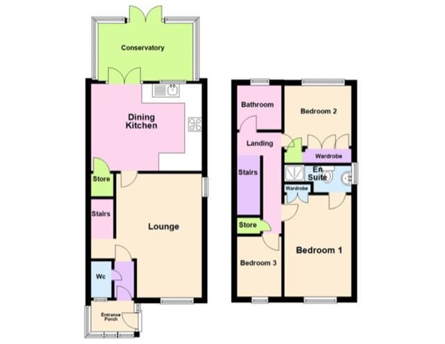 3 Bedrooms Semi-detached house for sale in Saw Mill Way, Burton-On-Trent DE14