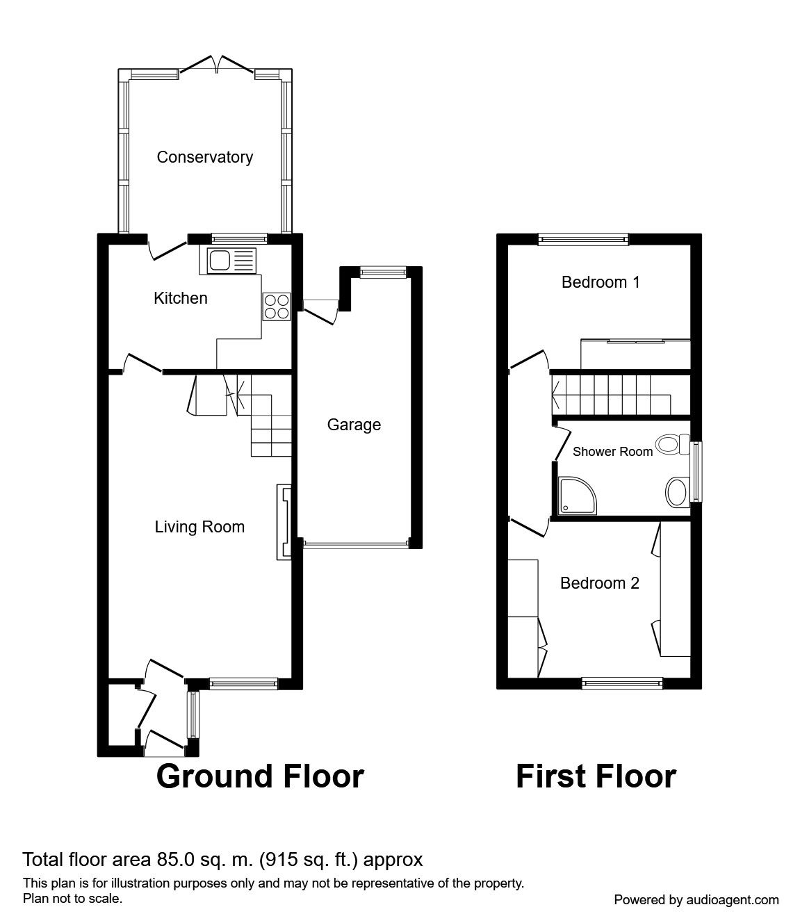 2 Bedrooms Semi-detached house for sale in Madron Avenue, Macclesfield SK10