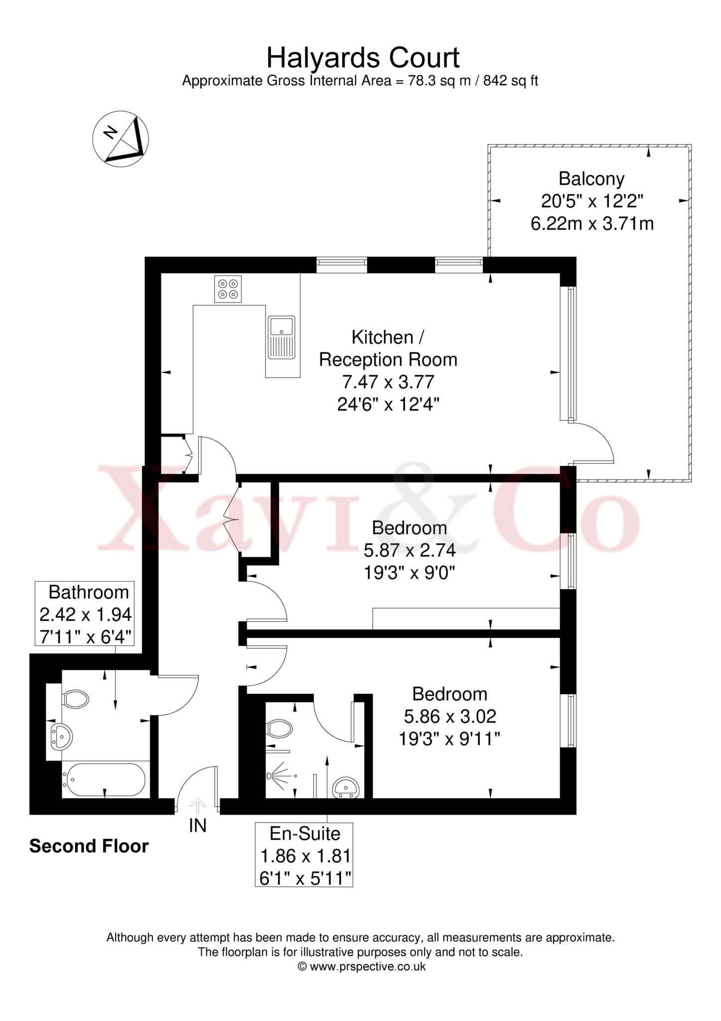 Halyards Court, Brentford floorplan