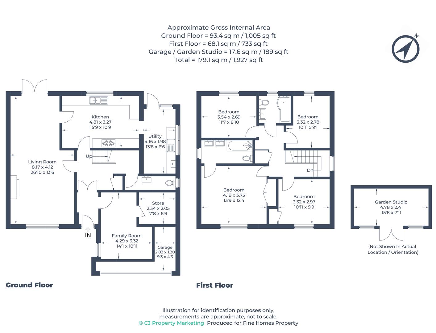 9, Orkney Close, Buckinghamshire floorplan