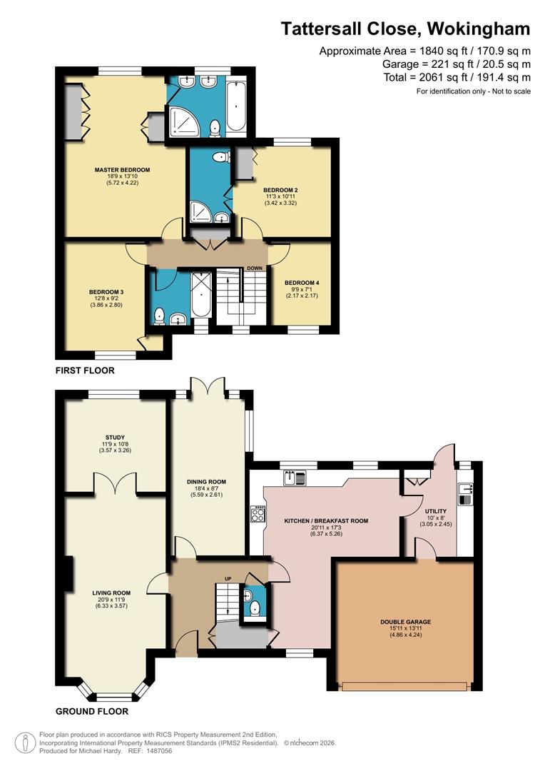 41, Tattersall Close, Wokingham floorplan