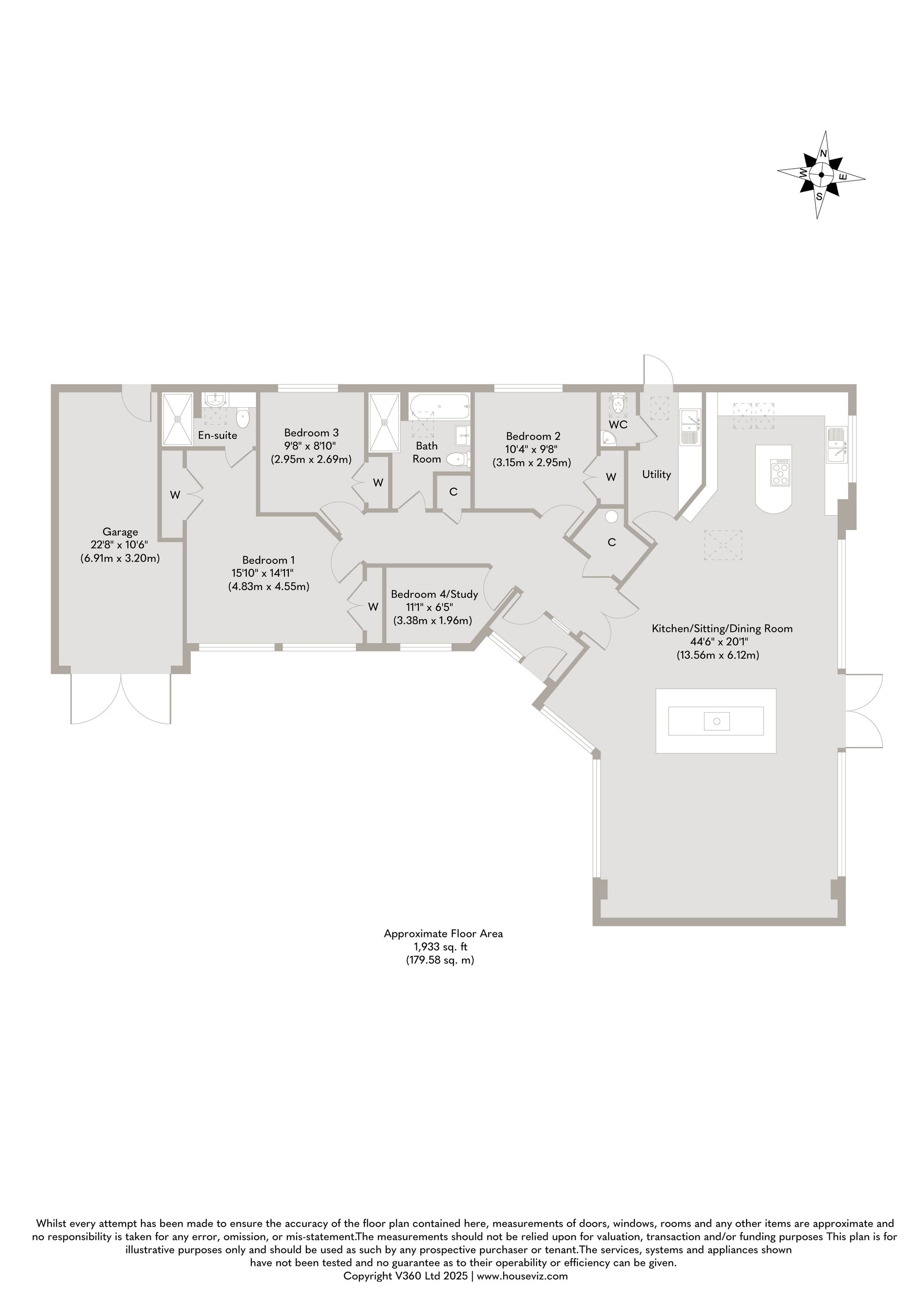 Woods End Barn, Hindringham Road, Fakenham floorplan