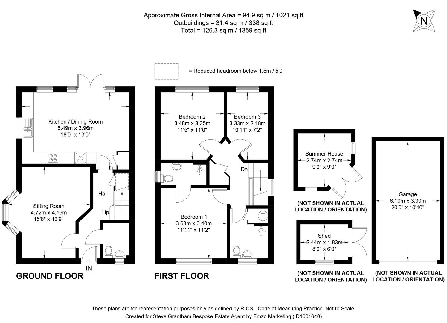 Yew Gardens, Berewood, Hampshire PO7, 3 bedroom detached house for sale