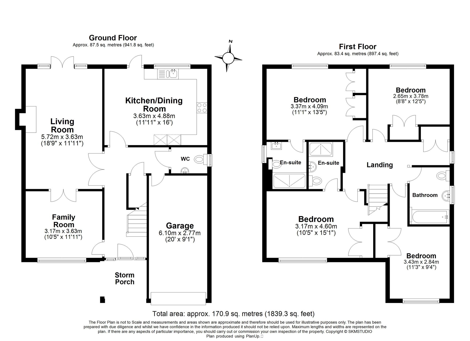 37 Walnut Grove, Hemel Hempstead floorplan
