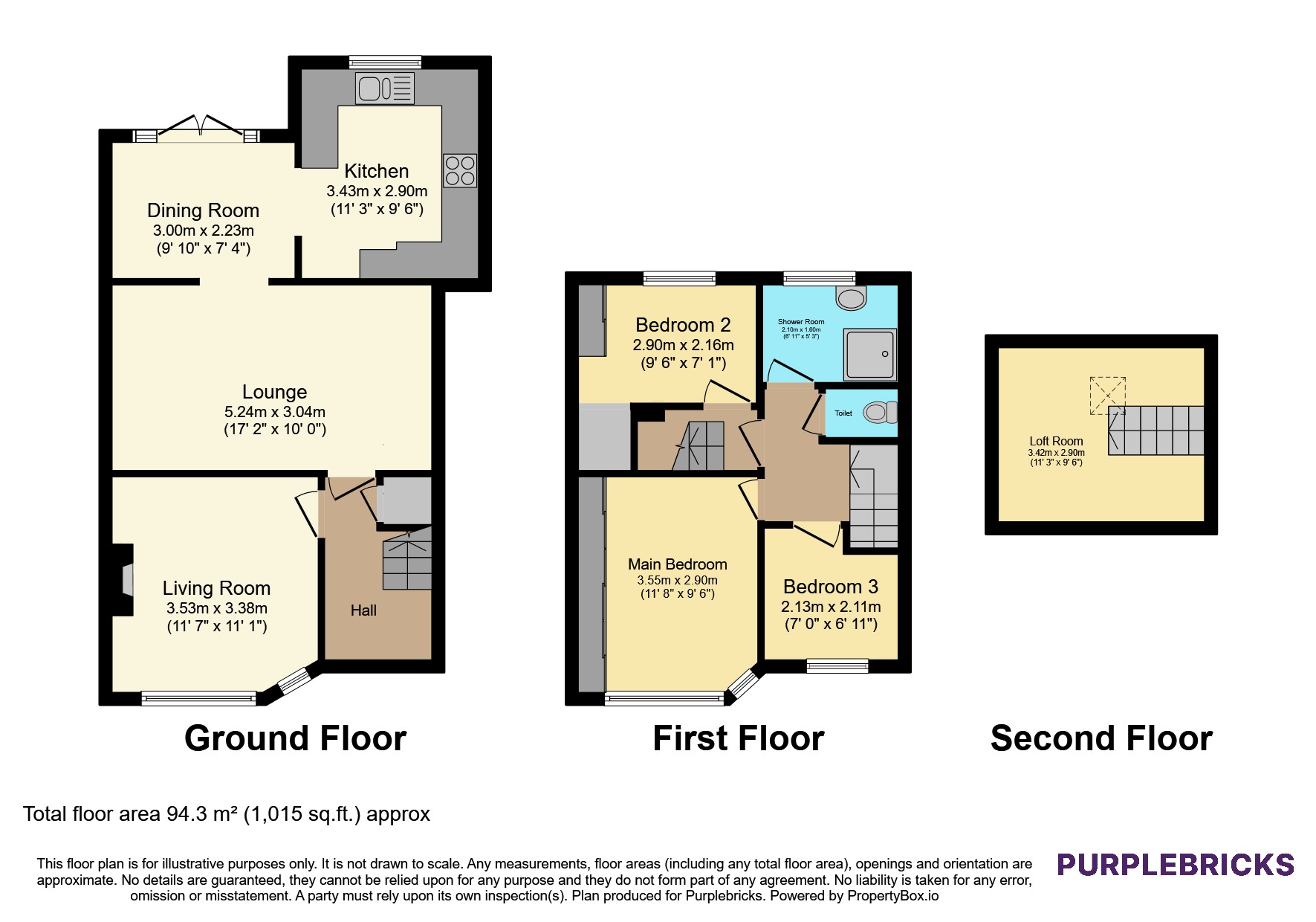110, Bury Road, Manchester floorplan