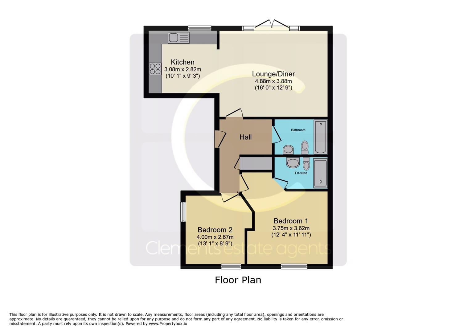 2, Green View, Leverstock Green floorplan