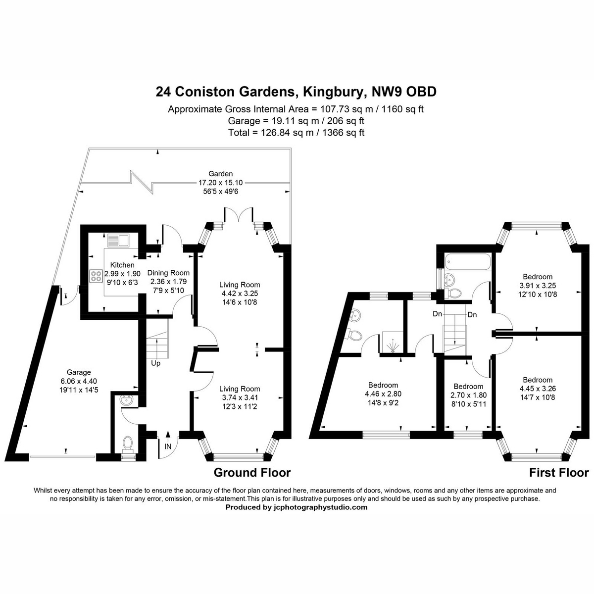 Coniston Gardens, London floorplan