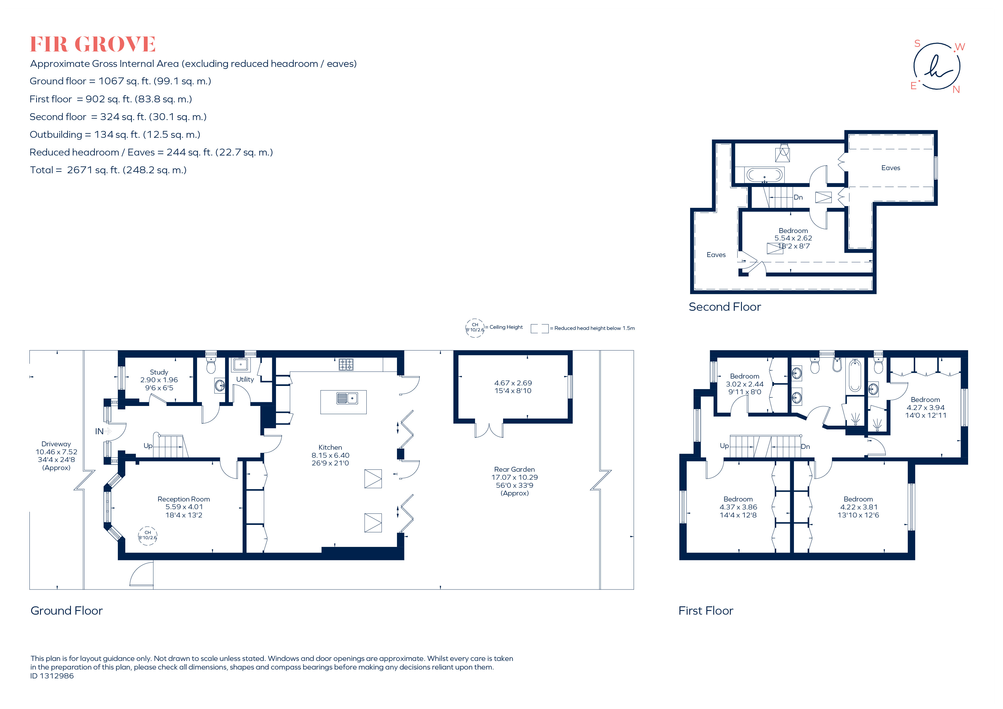 4, Fir Grove, New Malden floorplan