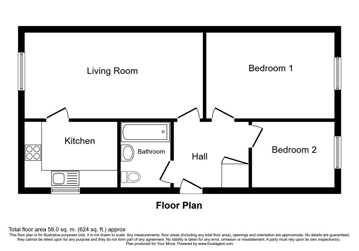 2 Bedrooms Flat for sale in Whitburn, Skelmersdale WN8