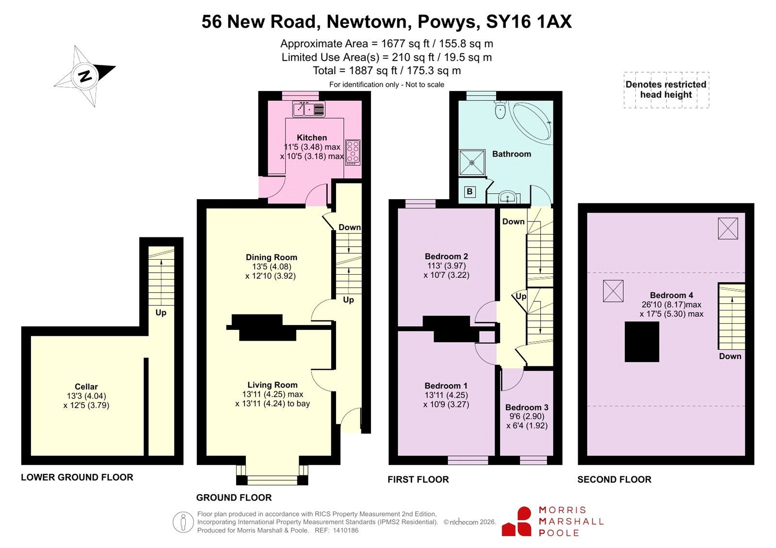 56, New Road, Powys floorplan