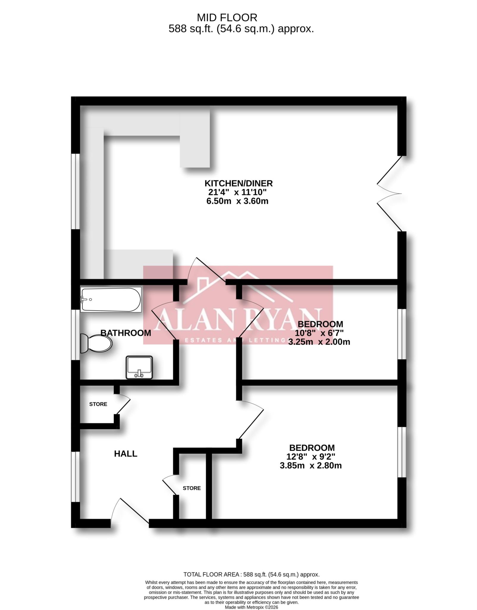 51, Fields New Road, Oldham floorplan