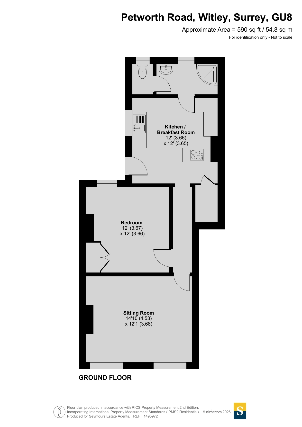 1 Chester Villas,, Petworth Road, Surrey floorplan