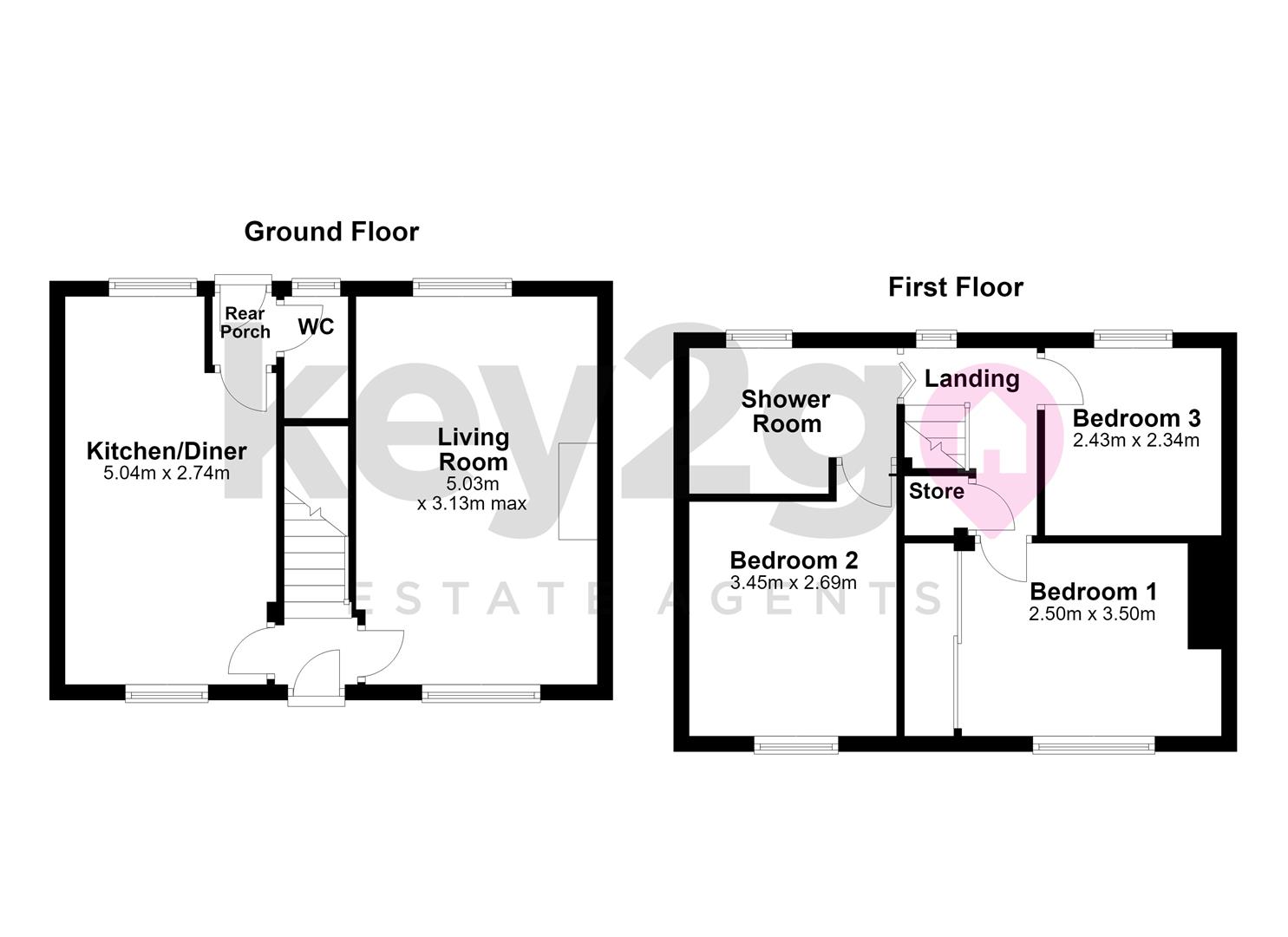 12, Edward Street, Sheffield floorplan