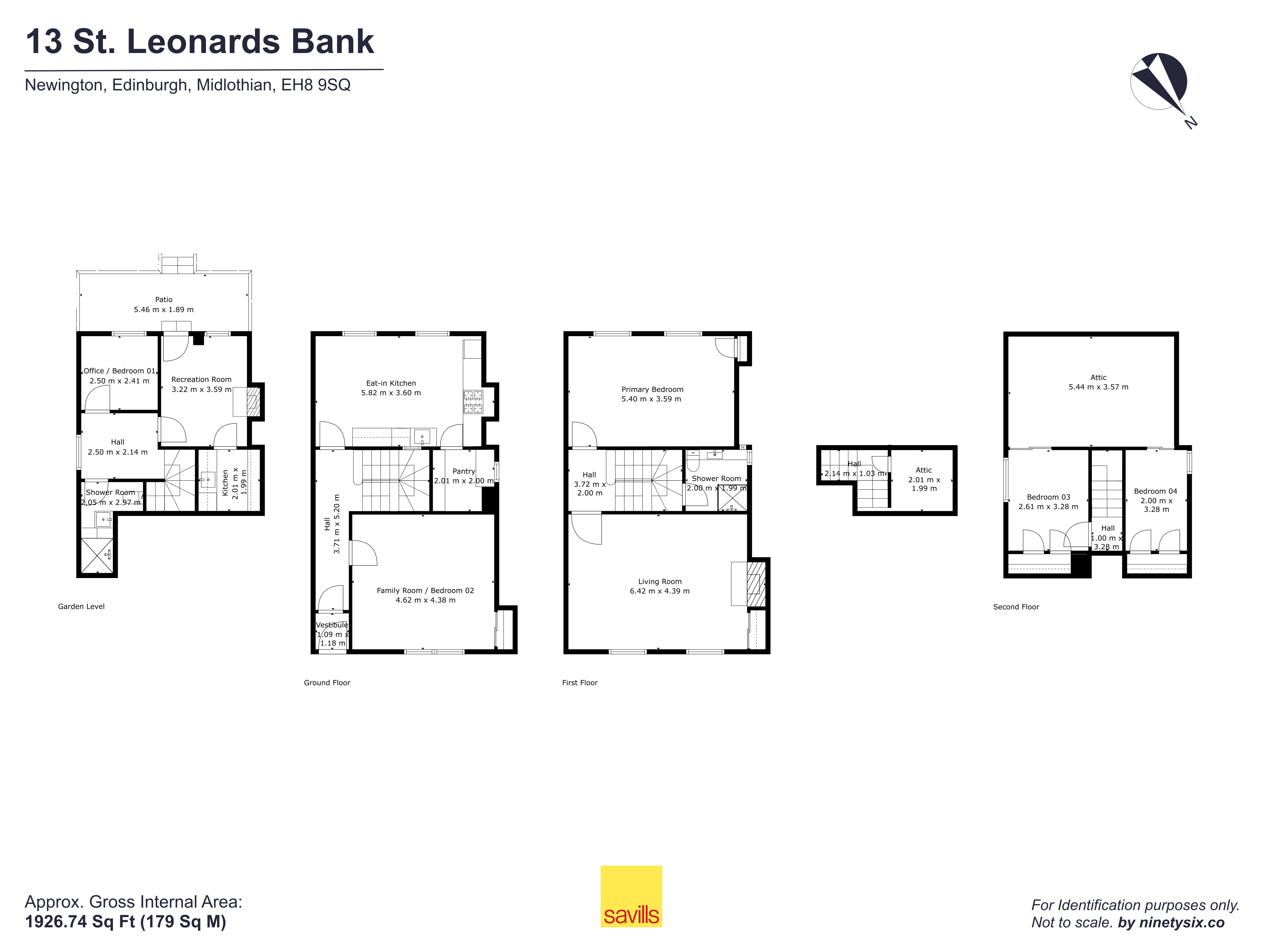 13, St. Leonards Bank, Edinburgh floorplan