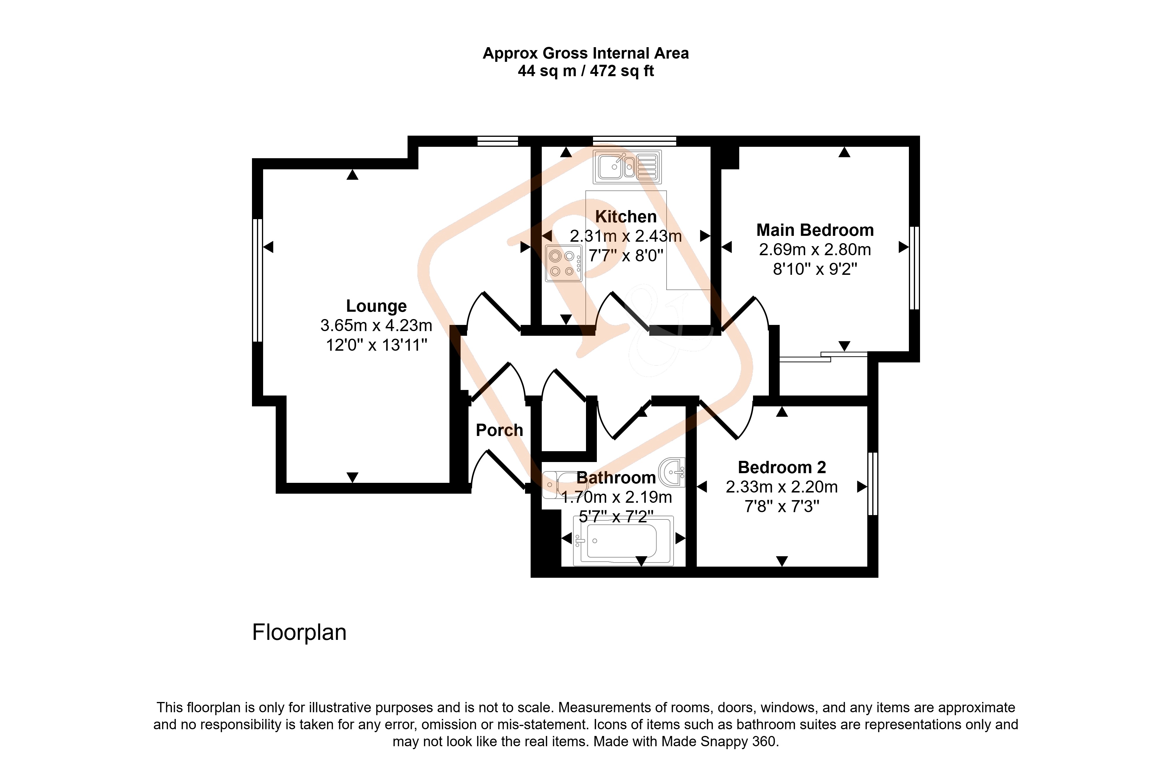 12, The Rookeries, Marks Tey floorplan