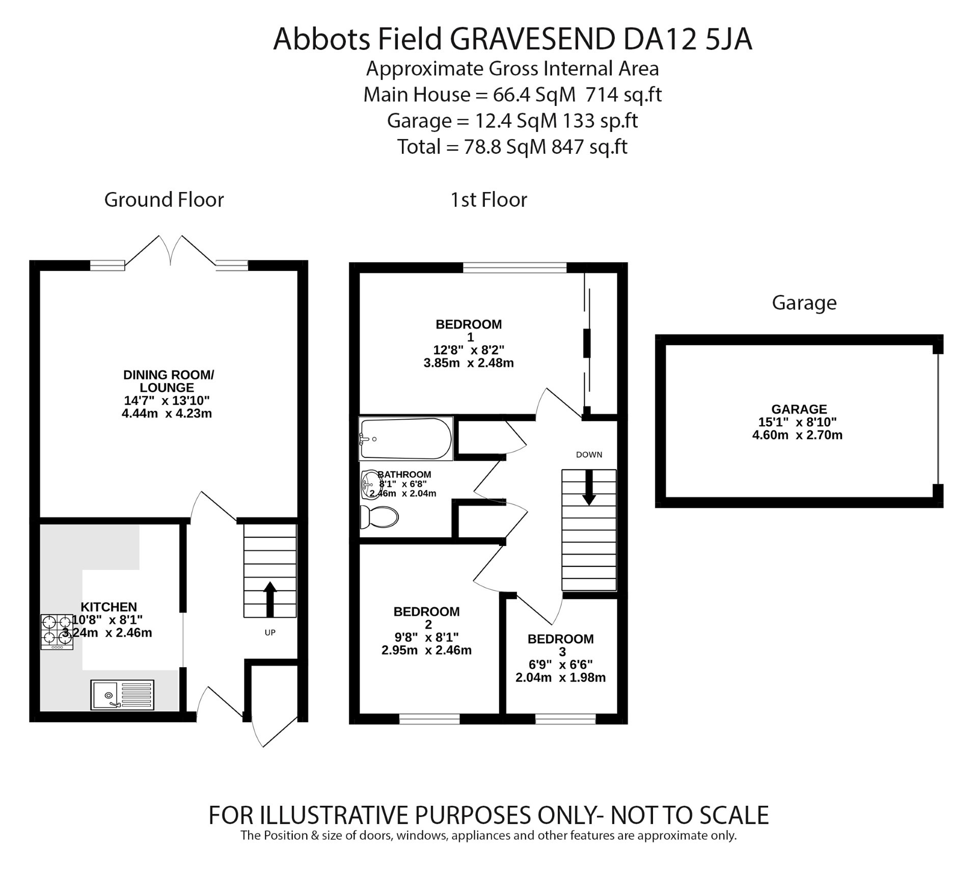 18 Abbots Field, Gravesend, Kent floorplan