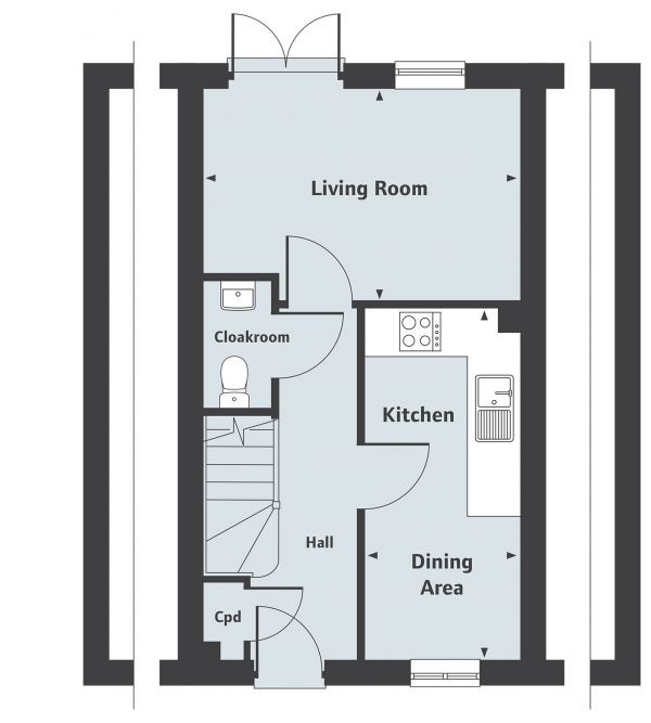 2 Bedrooms Semi-detached house for sale in Poppy Drive, Mowbray View, Sowerby YO7