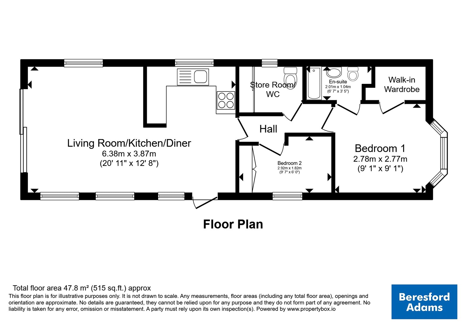 30 Bryn Gynog Park,, Hendre Road, Conwy floorplan