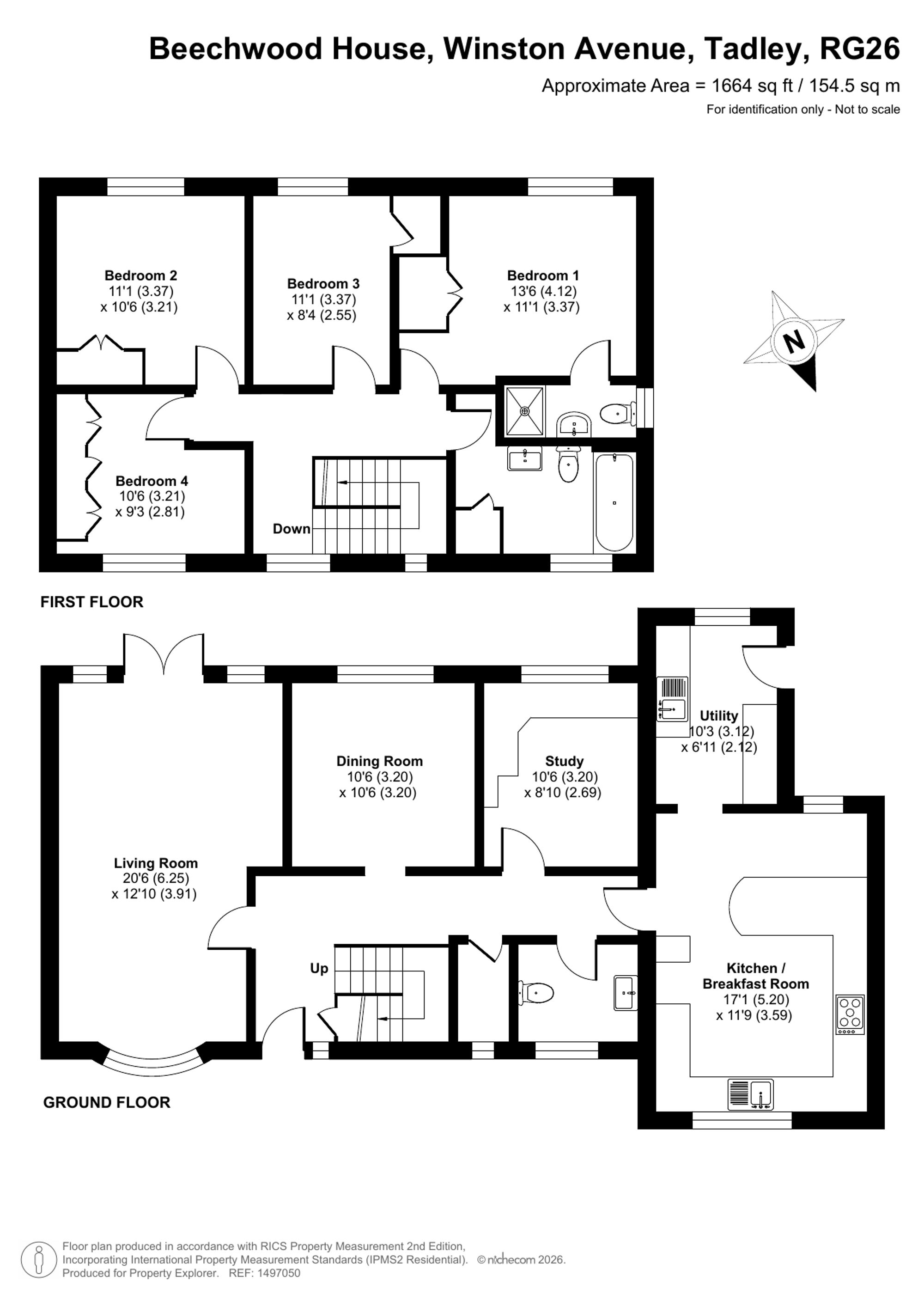 Beechwood House Winston Avenue, Tadley floorplan
