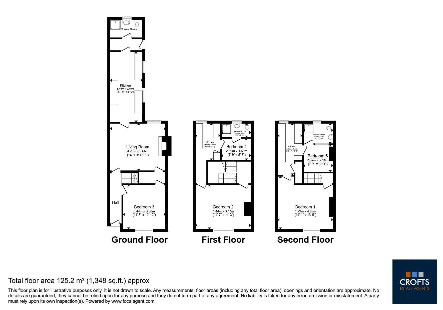 46, Harrington Street, Cleethorpes floorplan