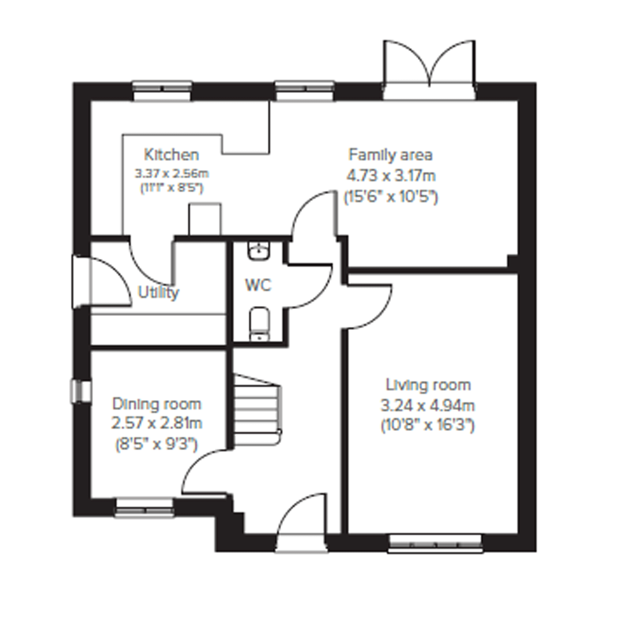 4, Heol Bro Wen, Leominster, Caerphilly floorplan
