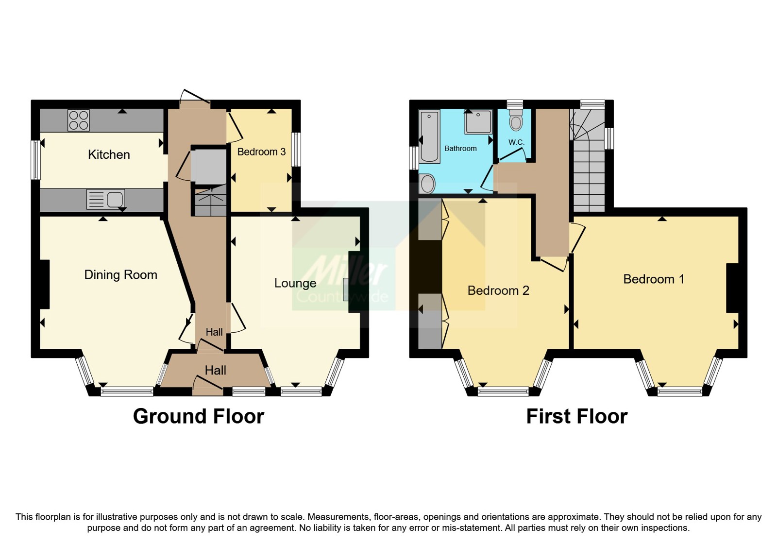 Nikaria,, Cliff Street, St. Austell floorplan