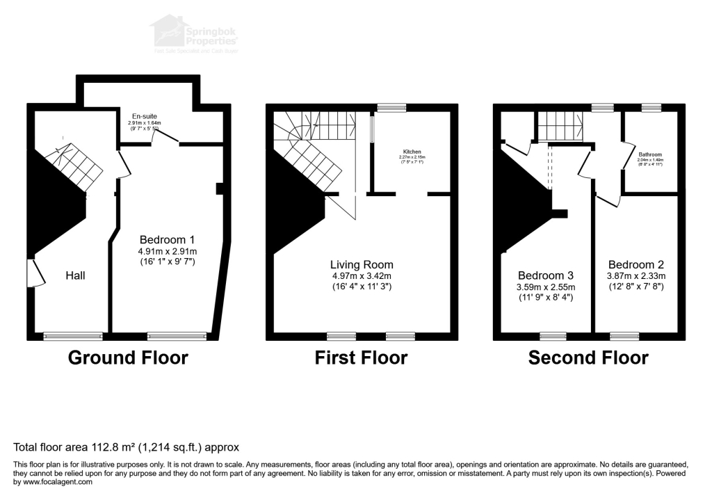 65, Fore Street, Newquay floorplan
