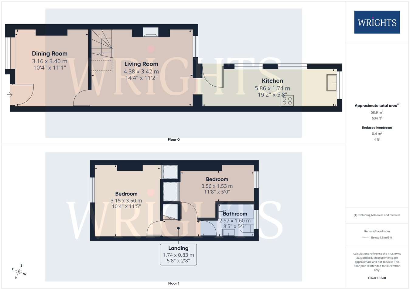 184, High Street, Hitchin floorplan