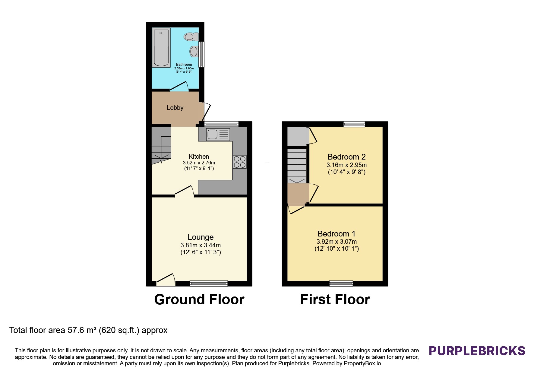 52, Earp Street, Liverpool floorplan
