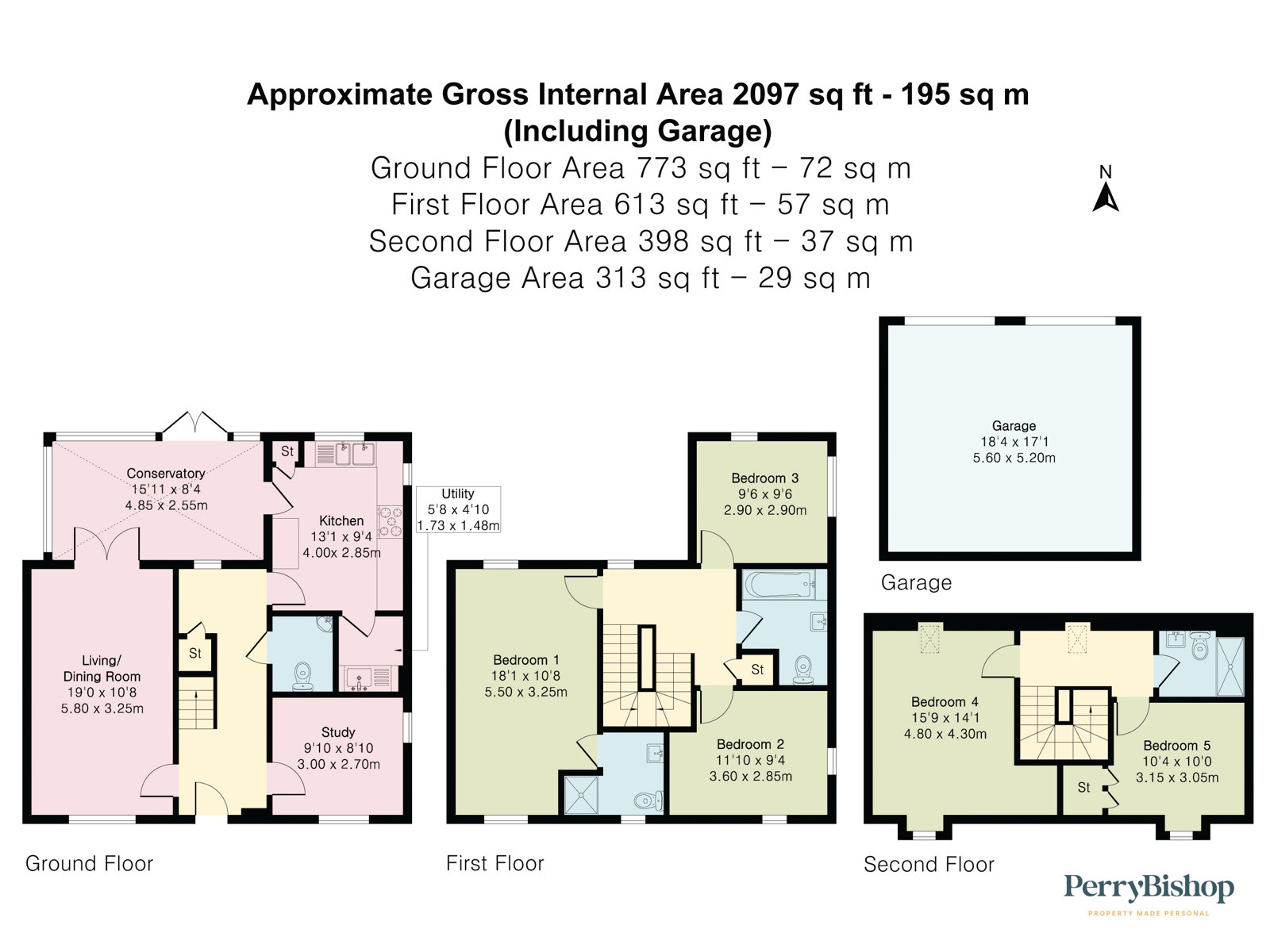5, Trotman Walk, Gloucestershire floorplan