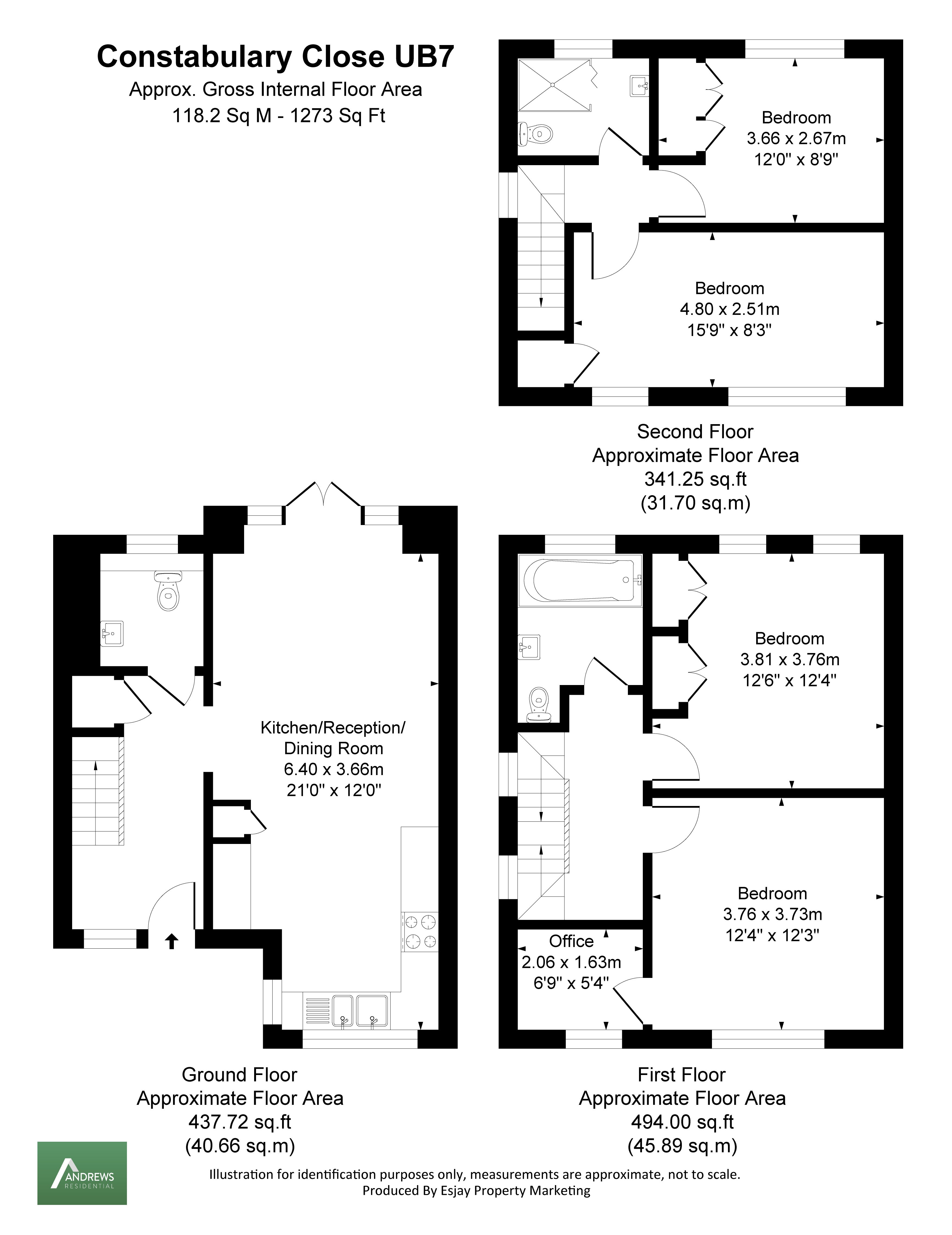 50, Constabulary Close, West Drayton floorplan