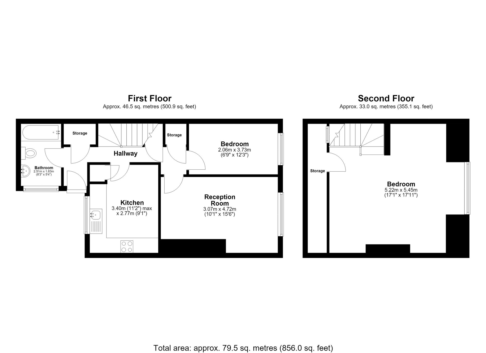 43a, New North Road, Hainault floorplan